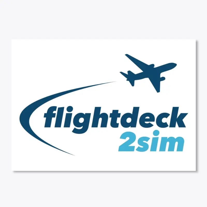 Flightdeck2sim Sticker