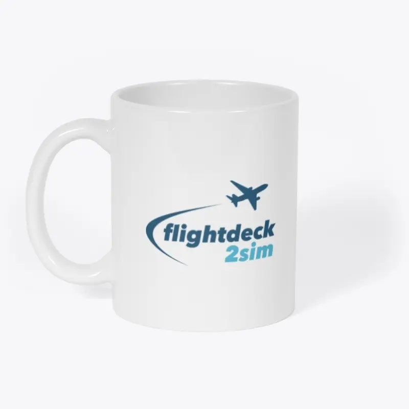 Official flightdeck2sim Mug